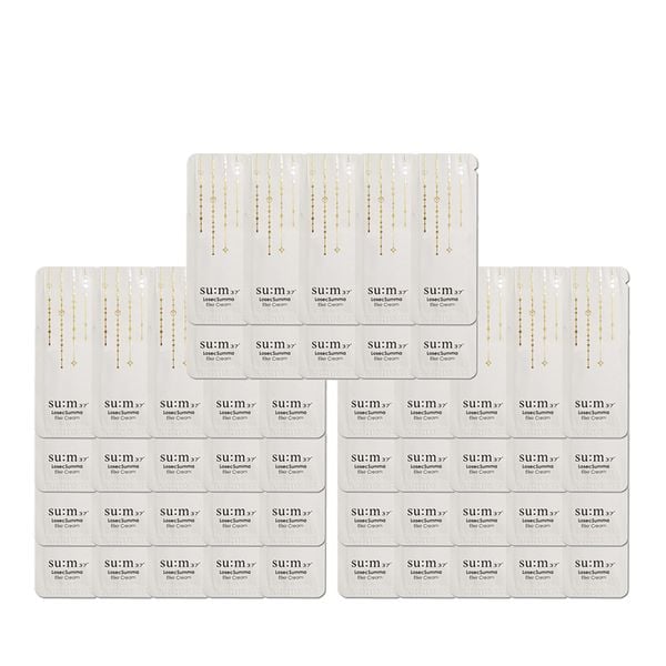 Combo 50 Kem Dưỡng Su:m37 Losec Summa Elixir Cream Tái Sinh Thanh Lọc Và Điều Trị Cho Da Khoẻ Mạnh Tươi Trẻ 1mlx50