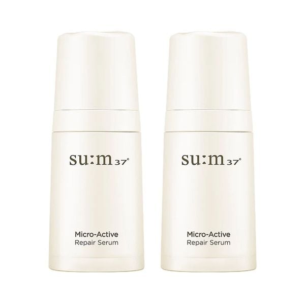 (HSD: 6/2026) Combo 2 Tinh Chất Chống Lão Hóa Và Làm Dịu Da Su:m37 Micro Active Repair Serum 10mlx2