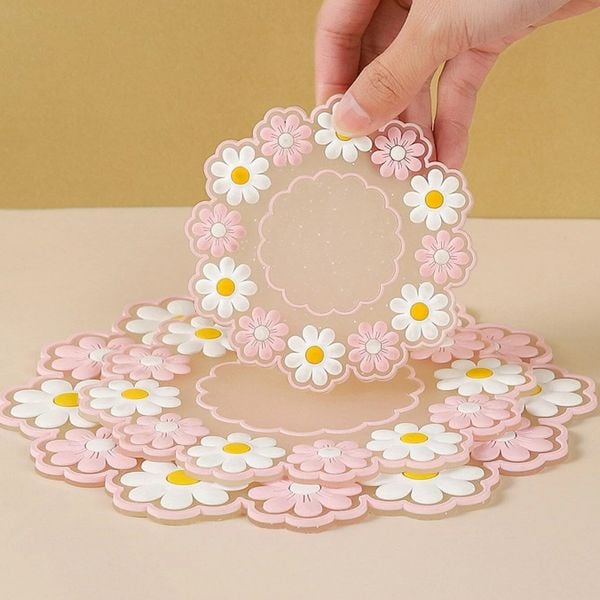 Tấm Lót Đế Ly Hình Hoa size L Mẫu SUNH066
