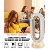 Đèn Led Pha Lê 3 Màu Sạc Pin, Tích Điện Mẫu SUNH090