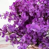 1 Cành Hoa Nhân Tạo Màu Tím Trang Trí Mẫu SUNH103