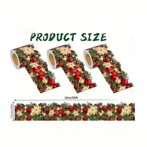 Cuộn Băng Keo Chủ Đề Giáng Sinh Mẫu SUNH106