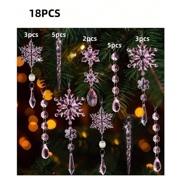 18 Món Trang Trí Giáng Sinh Bằng Acrylic