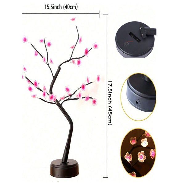 Đèn Ngủ Trang Trí Ổ Cắm USB Mẫu SUNH120