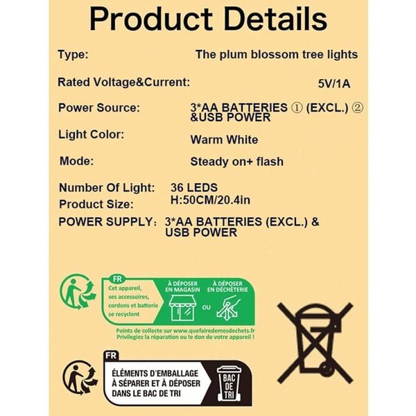 Đèn Ngủ Trang Trí Ổ Cắm USB Mẫu SUNH120