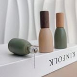 Vỏ Chai Tinh Dầu Dạng Lăn 12Ml Gỗ Sồi (2 màu lựa chọn)
