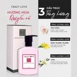 (HSD: 11/2026) Sữa Tắm Nước Hoa Niche Make Scents Hương Hoa Quyến Rũ - Crazy Love 250Gr