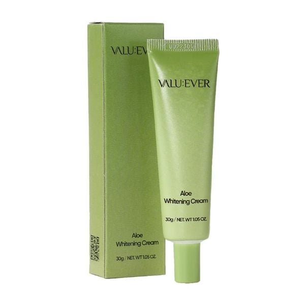 (HSD: 5/2026) Kem Dưỡng Tinh Chất Lô Hội VALU:EVER Aloe Whitening Cream 30G