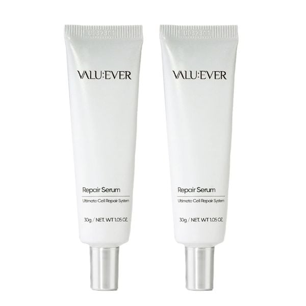 (HSD: 1/2026) Combo 2 Serum Tái Tạo Phục Hồi Da VALU:EVER Repair Serum 30Gx2