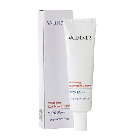 (HSD: 4/2026) Kem Chống Nắng VALU:EVER Whitening Sun Protect 30G