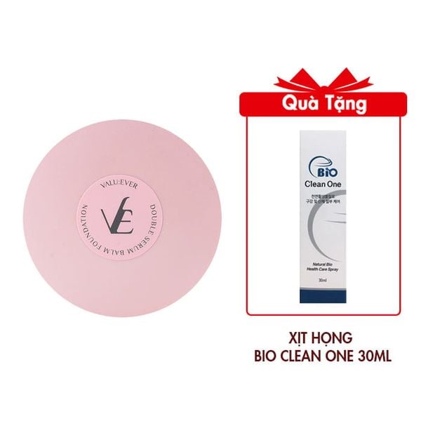 (HSD: 1/2026) Cushion VALU:EVER Chống Nắng Nâng Tone Da - hộp hồng - #21 Light Beige 10g
