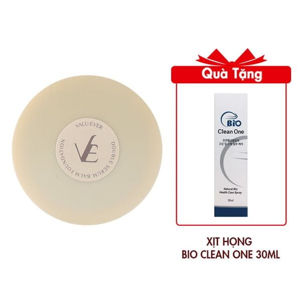 (HSD: 1/2026) Cushion VALU:EVER Chống Nắng Nâng Tone Da Hộp Vàng Màu #23 Beige 10g