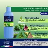 Combo Sữa Tắm Nước Hoa Felce Azzurra Hương Cổ Điển Và Hương Hổ Phách Cam Nhài 650mlx2