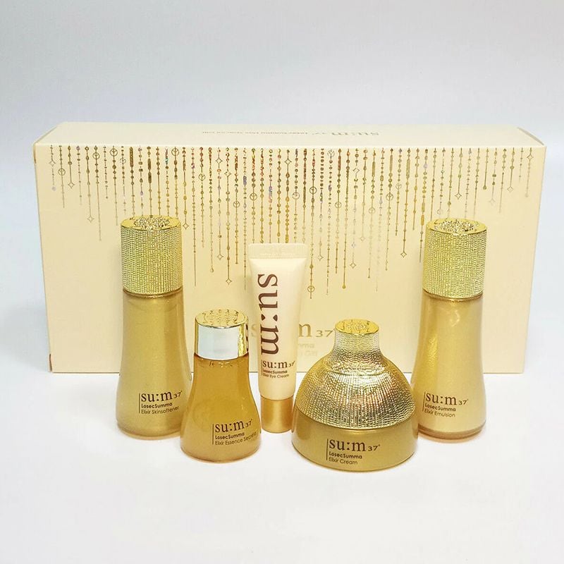 Bộ Dưỡng Tái Sinh Da Cao Cấp Su:m37 Losec Summa Elixir Gift Set