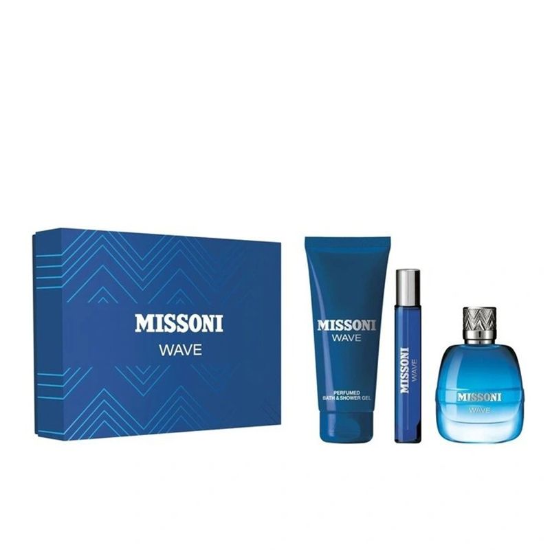 Bộ Qùa Tặng Nước Hoa Missoni Wave EDT 100ml-150ml-10ml