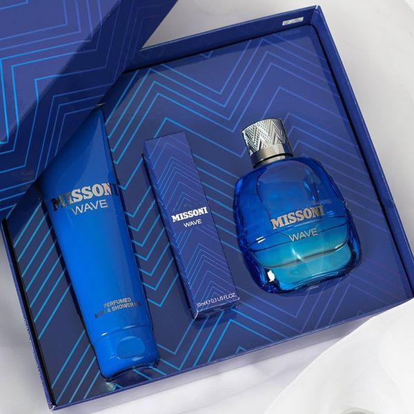 Bộ Qùa Tặng Nước Hoa Missoni Wave EDT 100ml-150ml-10ml