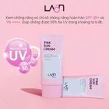 (HSD: 7/2026) Kem Chống Nắng Pink Sun Cream Laon 50g