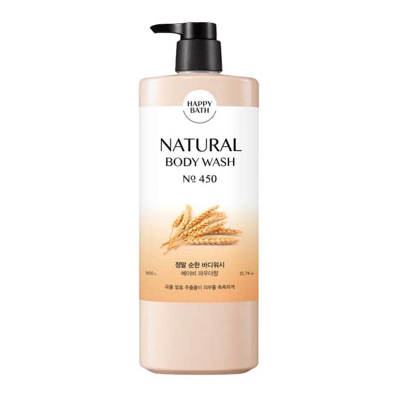 Sữa Tắm Mùi Lúa Mạch Happy Bath Natural Body Wash 900ml