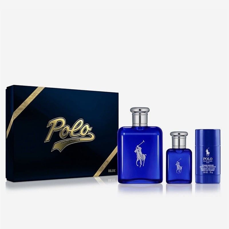 Bộ Quà Tặng Nước Hoa Nam Ralph Lauren Polo Blue 125ml-40ml-75ml