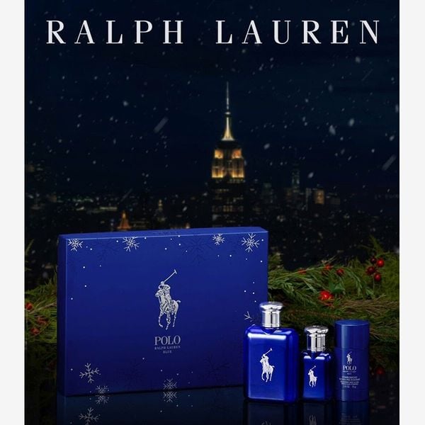 Bộ Quà Tặng Nước Hoa Nam Ralph Lauren Polo Blue 125ml-40ml-75ml