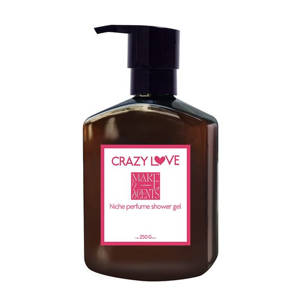 (HSD: 11/2026) Sữa Tắm Nước Hoa Niche Make Scents Hương Hoa Quyến Rũ - Crazy Love 250Gr