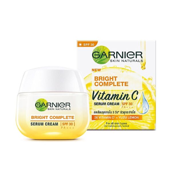 Kem f168bet Ban Ngày Garnier Light Complete Speed Whitening Serum Cream SPF30 PA+++ 50ml