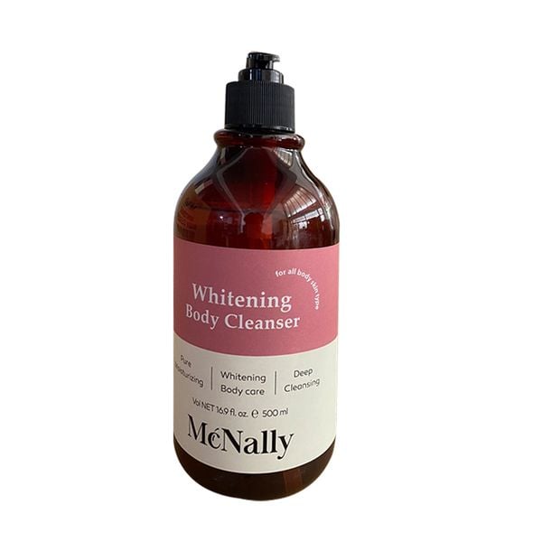 Combo Sữa Tắm Dưỡng Thể Trắng Da Hương Nước Hoa Mcnally Dưỡng Ẩm, Sáng Da, Cho Da Mềm Mịn, Lưu Hương Lâu 500mlx2