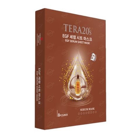 Hộp Mặt nạ Tinh chất Tế bào gốc TERA20's (hộp 8 miếng)