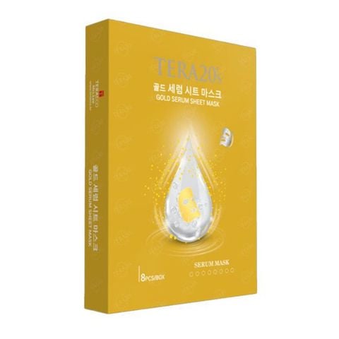 Hộp Mặt Nạ Tinh Chất Vàng Tera20’S (hộp 8 miếng)