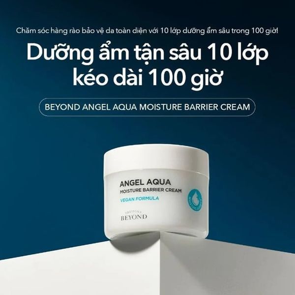 Full Size Kem Dưỡng Ẩm Beyond Angel Aqua Moisture Barrier Cream 150ml (Hàng tách set)