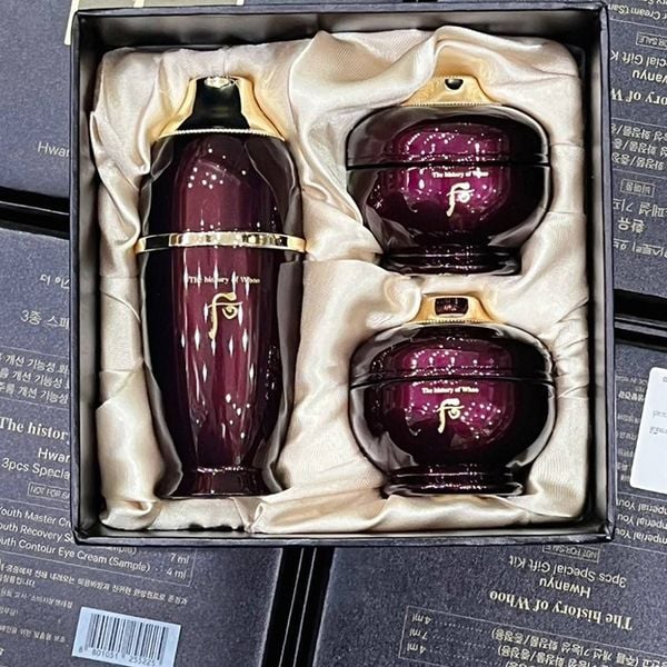 Bộ Dưỡng Da Hoàn Lưu Cao Khôi Phục Nét Đẹp Thanh Xuân Whoo Hwanyu