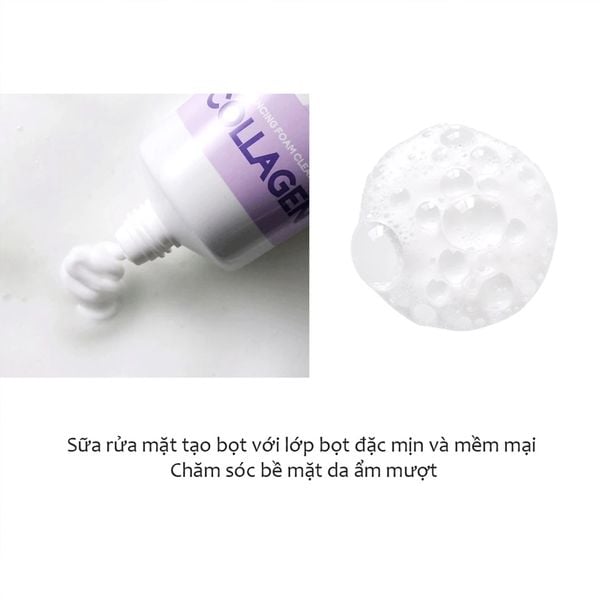 Sữa Rửa Mặt Tenzero Balancing Foam Cleanser Collagen 100ml
