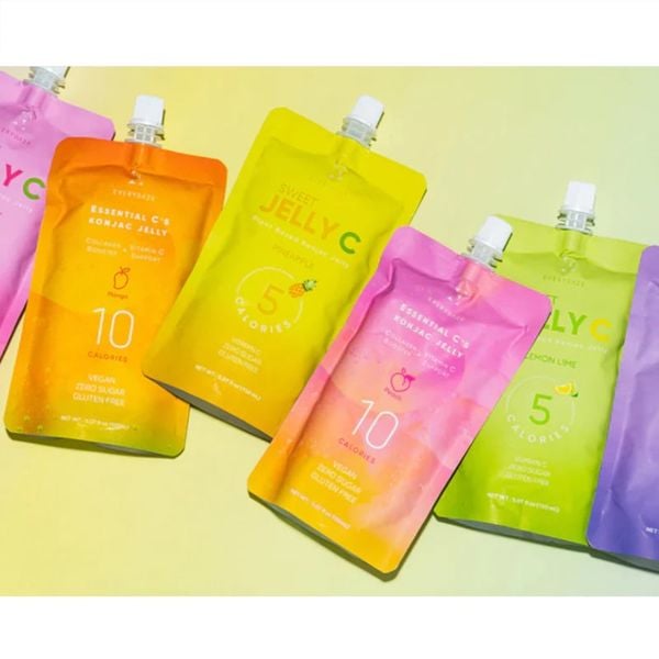 (HSD: 11/2025) Thạch Dinh Dưỡng, Giảm Cân vị Dưa hấu - Everydaze Essential C’s Konjac Jelly 10 gói