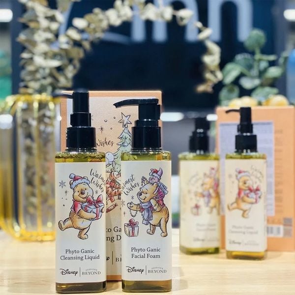 (HSD: 3/2027) Full Size Bộ Sữa Rửa Mặt Và Dầu Tẩy Trang BEYOND Phyto Ganic Cleansing Duo Set 200mlx2 Phiên Bản Disney Đặc Biệt