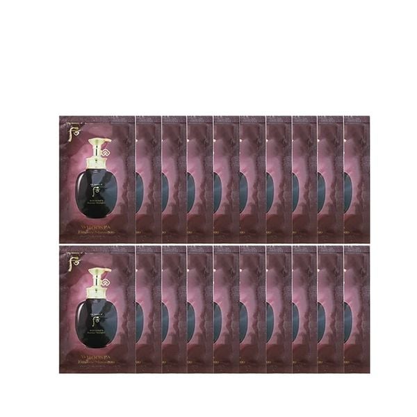 Combo 20 Dầu Gội Tinh Chất Đông Y Phục Hồi Tóc Hư Tổn Whoo Spa Essence Shampoo 8mlx20