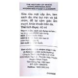 Combo 2 Sữa Rửa Mặt Dưỡng Ẩm Whoo Hydrating Foam Cleanser 40mlx2 (S)