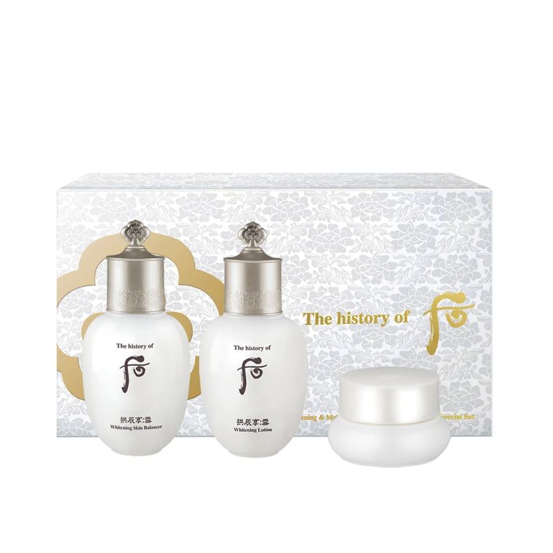 Bộ Dưỡng Trắng Rạng Rỡ Whoo Radiant White Special Gift Set 3 pcs 44ml