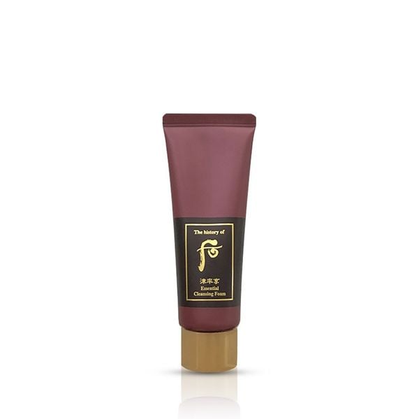 (HSD: 8/2026) Sữa Rửa Mặt Whoo Jinyulhyang Essential Cleansing Foam 40ml (N)