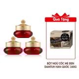 (HSD: 10/2026) Combo 3 Kem Dưỡng Da Whoo Jinyulhyang Intensive Revitalizing Cream 10mlx3 Tặng Bột Ngũ Cốc Mè Đen Damtuh Hàn Quốc 240g