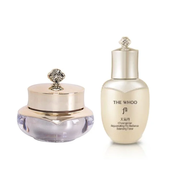 Combo Sữa dưỡng The history of Whoo Cheongidan Rejuvenating Pro-radiance Emulsion 25ml Và Nước cân bằng The History of Whoo Cheongidan Rejuvenating Pro-radiance Balancing Toner 25ml