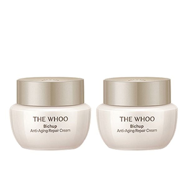 Combo 2 Kem Dưỡng Whoo Bichup Anti-Aging Repair Cream 10mlx2 (Hàng tách set)