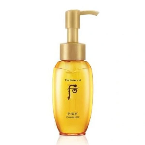 Dầu Tẩy Trang Đông Y Làm Sạch Sâu Giữ Ẩm Lâu Whoo Vàng Gongjinhyang Cleansing Oil 50Ml