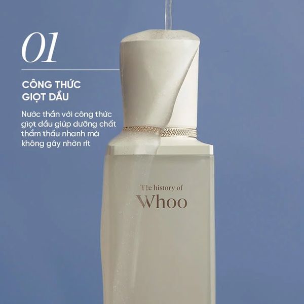 Nước Thần Phục Hồi Năng Lượng Làn Da, Làm Trắng Da Whoo Royal Regina Energy Drop Treatment 20Ml