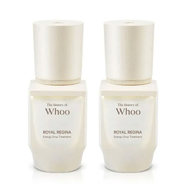 Combo 2 Nước Thần Phục Hồi Năng Lượng Làn Da, Làm Trắng Da Whoo Royal Regina Energy Drop Treatment 20Mlx2