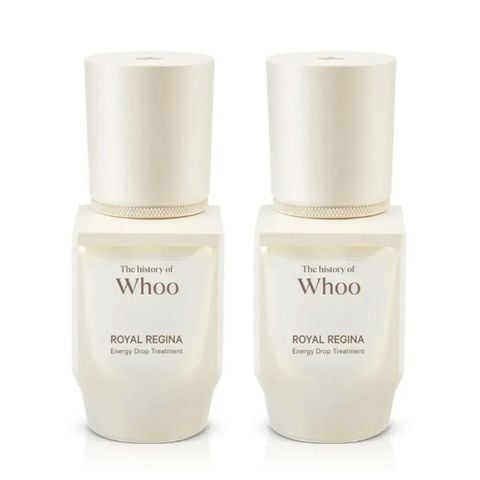(HSD: 6/2027) Combo 2 Nước Thần Phục Hồi Năng Lượng Làn Da, Làm Trắng Da Whoo Royal Regina Energy Drop Treatment 20Mlx2