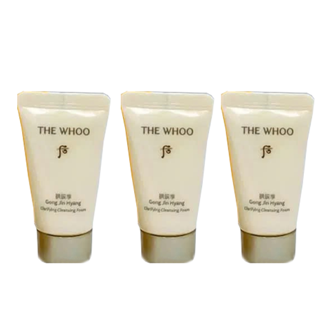 Combo 3 Sữa Rửa Mặt The Whoo Gongjinhyang Clarifying Foam Cleanser 13mlx3 (Hàng tách set)