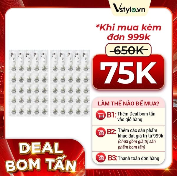 Combo 50 Gói Tẩy Da Chết Dạng Gel Whoo Brightening Peeling Gel 1mlx50 (DEAL BOM TẤN 999K)