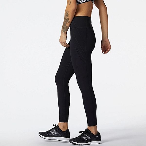Quần Dài Tập Luyện Nữ New Balance Transform 7/8 NBSleek Tight WP11130BKK