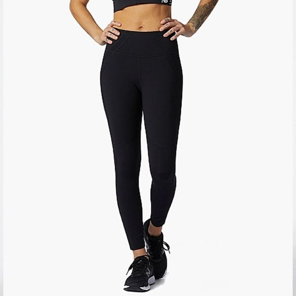 Quần Dài Tập Luyện Nữ New Balance Transform 7/8 NBSleek Tight WP11130BKK