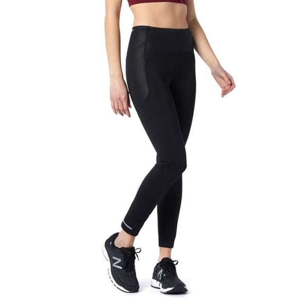 Quần Dài Legging Chạy Bộ Nữ New Balance HEAT TIGHT WP13272BK
